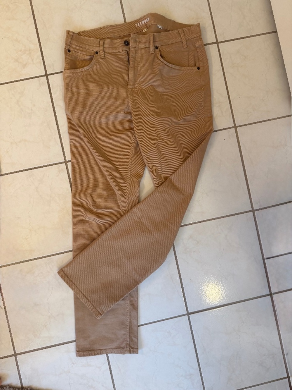 Tecovas Men’s Everyday Standard Jeans Sand 36/34 Bootcut